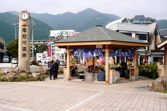 鬼怀川エリアで昼食
